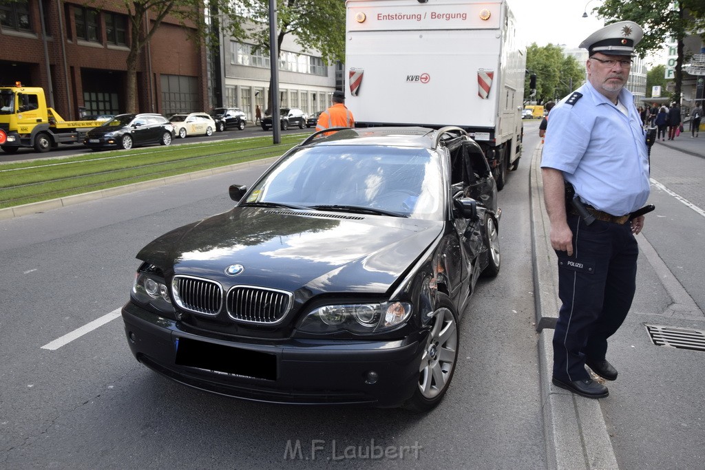 VU PKW Strab Koeln Mitte Caecilienstr Hohe Str P61.JPG - Miklos Laubert